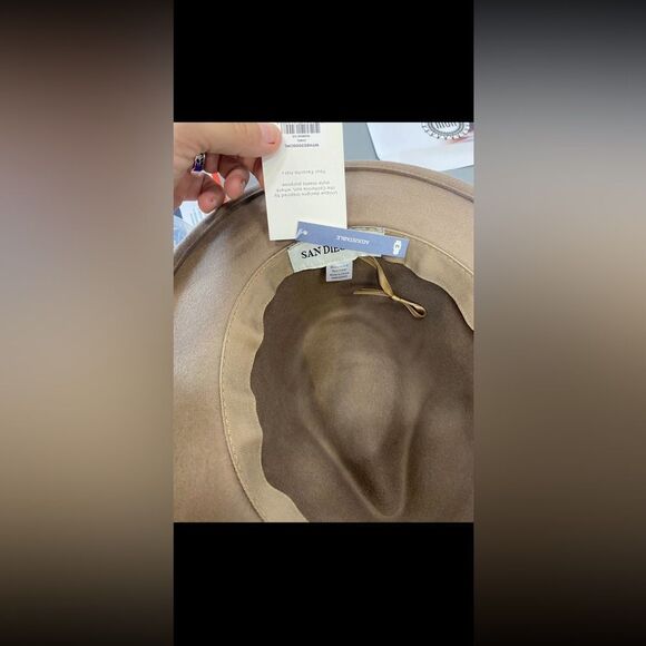 Anthropologie San Diego Hat Co. Bow Fedora New Wool - Picture 5 of 6